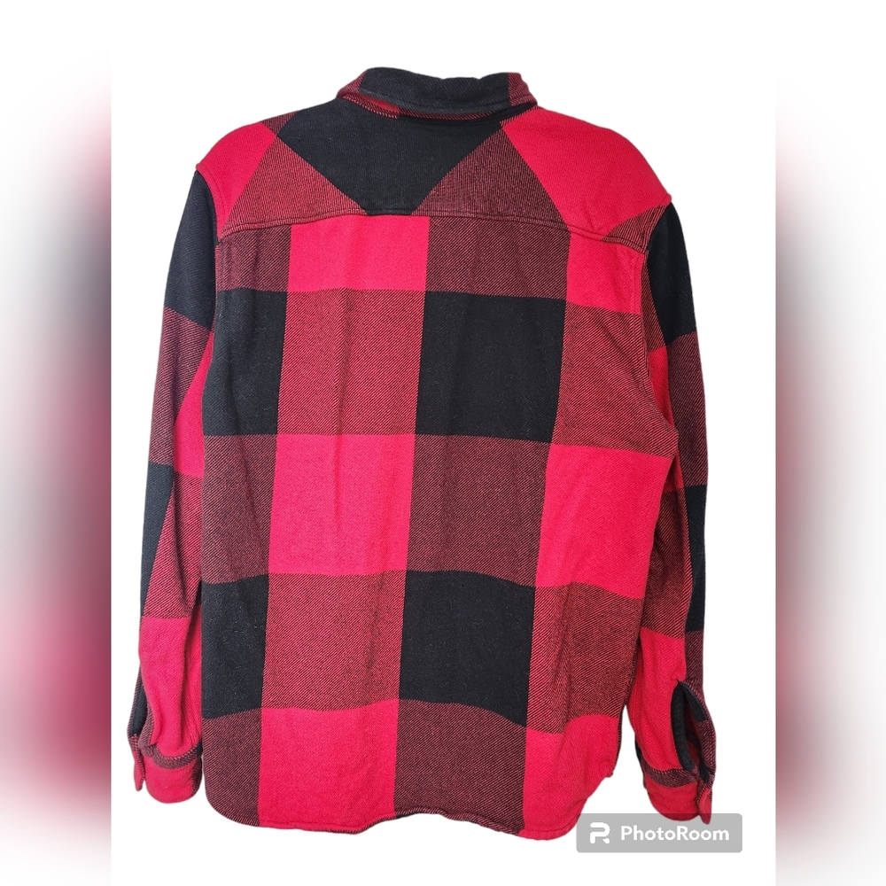 American Eagle Plaid Flannel Shirt - Picture 4 of 6